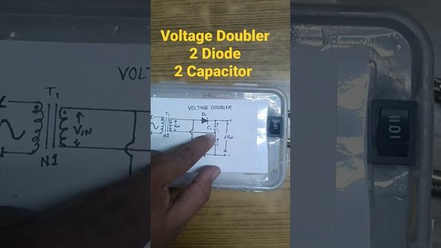 Voltage Doubler(2)#physics #experiment #voltage #electronic #electronics #munishbattu #youtubeshort смотреть онлайн