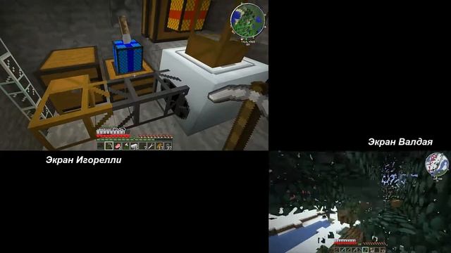 [VIDEO #675] Minecraft Technic Hell [Split Screen] (Серия 89) "Заводной и электрический двигатели" смотреть онлайн