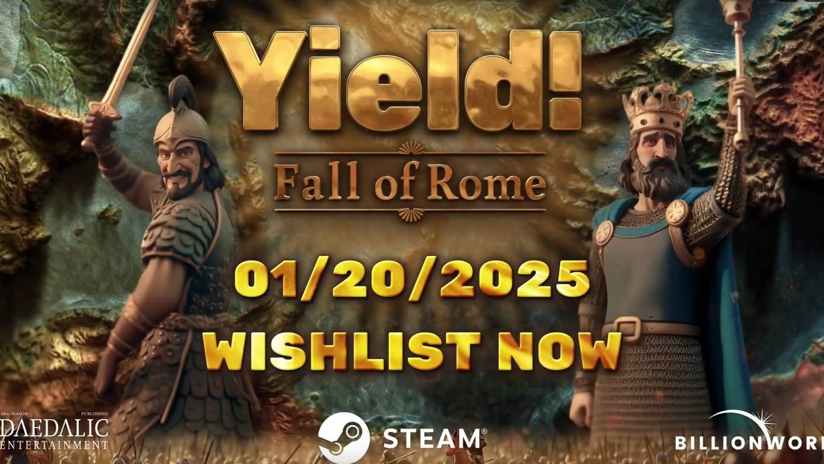 Yield! Fall of Rome - Официальный трейлер демонстрации игрового процесса смотреть онлайн