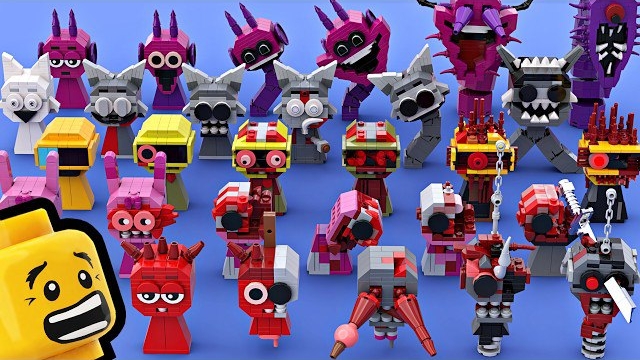 ДЕЛАЕМ ЛЕГО СПРУНКИ 6 РАЗНЫХ ФАЗ