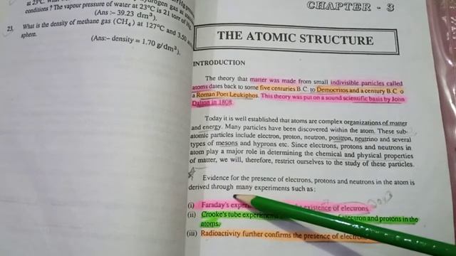 "XI CHEMISTRY" CH 03: THE ATOMIC STRUCTURE. LEC 01: INTRODUCTION. ( TEXT BOOK READING ) смотреть онлайн