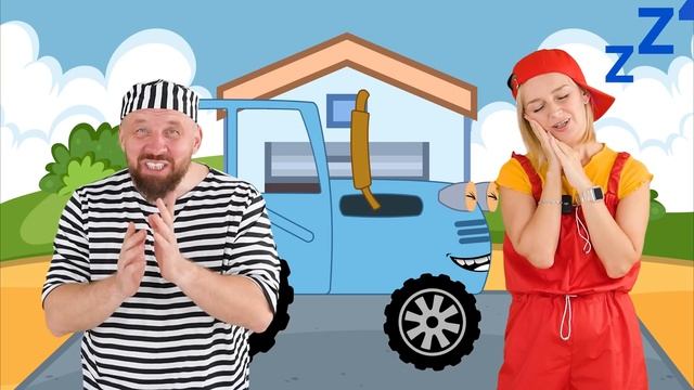 Синий трактор - песенка про машинки 20 МИНУТ! смотреть онлайн