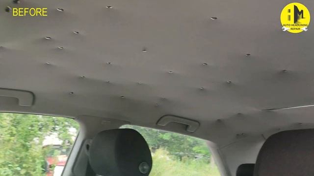 Tapaciranje na krov - Audi A3 '04 - Auto headlining repair - Audi A3 '04 смотреть онлайн