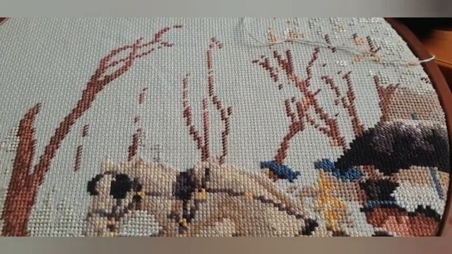 Вышивальная декада декабря. 01.12.23-10.12.23./Влог/Много болтавни.❄☃️ смотреть онлайн