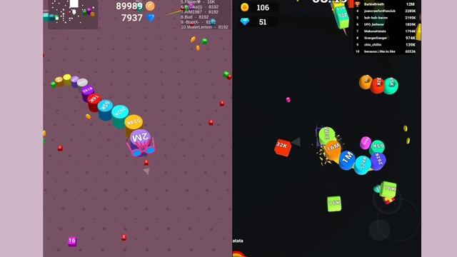 Cube Arena 2048 VS Jelly Cube Run 2048 🔥