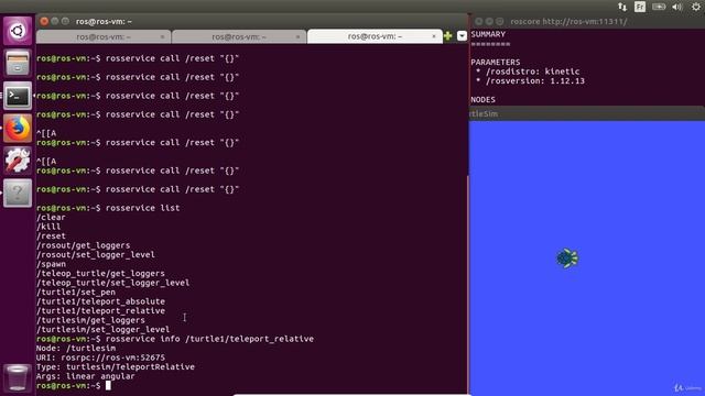 5.007 Experiment on Services With Turtlesim смотреть онлайн