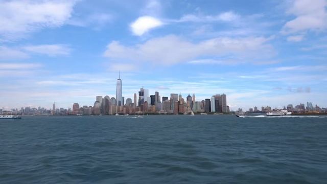 Come with me City tour New York and relaxing music Natural views смотреть онлайн