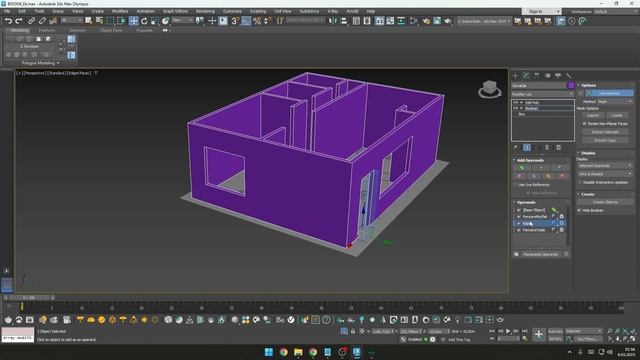 3ds Max 2024 Yeni Boolean Modifier ile Modelleme / 3ds Max Eğitimi - Bölüm 21 Ders 2 смотреть онлайн