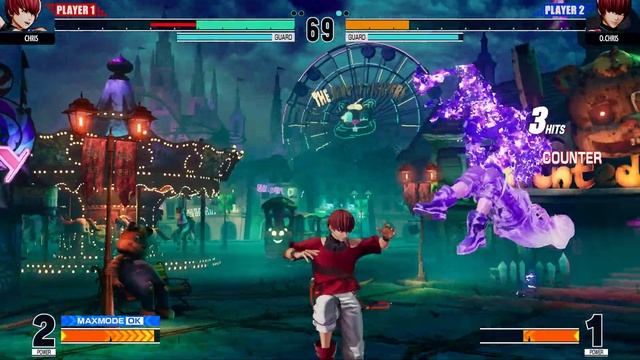 Chris vs Orochi Chris - KOF XV смотреть онлайн