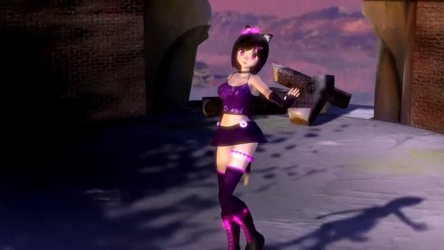 MMD Kyoot Kitty! смотреть онлайн