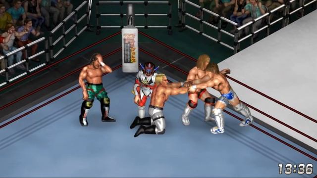 FPWW video game: Pentagon Jr. vs. Omega vs. Cody vs. Liger vs. Naito vs. Ibushi (Elimination match) смотреть онлайн