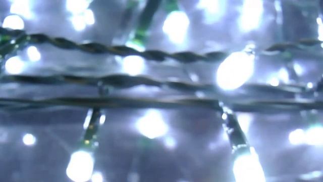 100 White LED Static Lights смотреть онлайн
