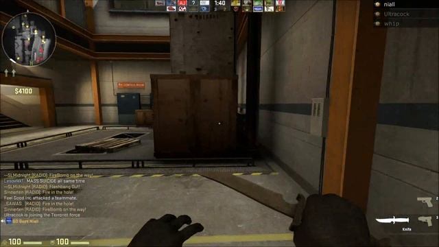 Counter Strike with the lads KNIFE ONLY SERVER !!!!!! part 2 смотреть онлайн