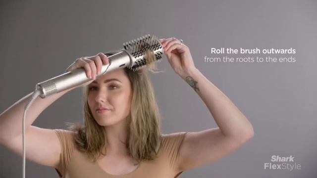 Shark FlexStyle HD430 Negative Ion Hair Dryer 5-in-1 Portable Hair Straightener Brush Electric