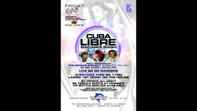 Bravos Entertainment Presents Cuba Libre Bacardi Bash, July 20th, 2012 - Destin, FL смотреть онлайн