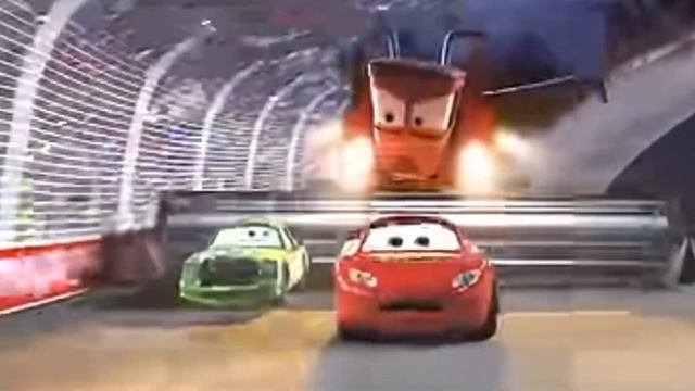 Clean Up Muddy Lightning Mcqueen, Cruz Ramirez, Chick Hick, Mack, Fritter, Frank Tractors