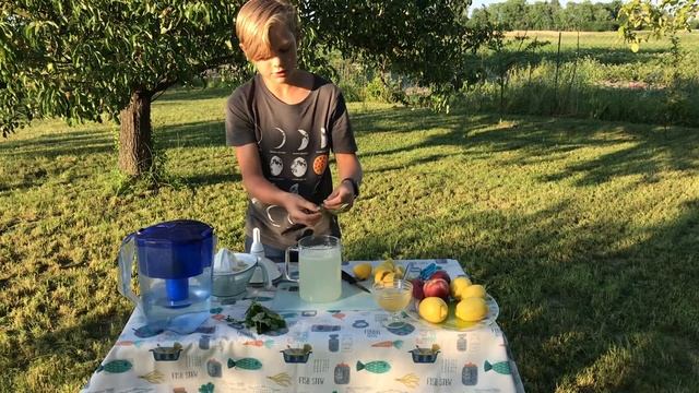 Мой рецепт освежающего лимонада