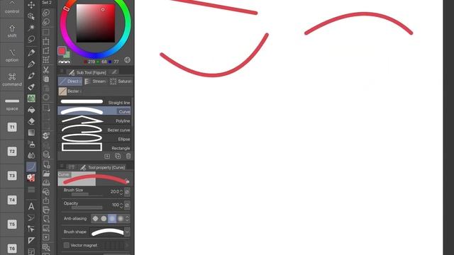 Straight line, Curve and Polyline смотреть онлайн