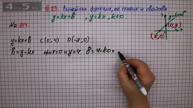 Упражнение № 881 – ГДЗ Алгебра 7 класс – Мерзляк А.Г., Полонский В.Б., Якир М.С. смотреть онлайн