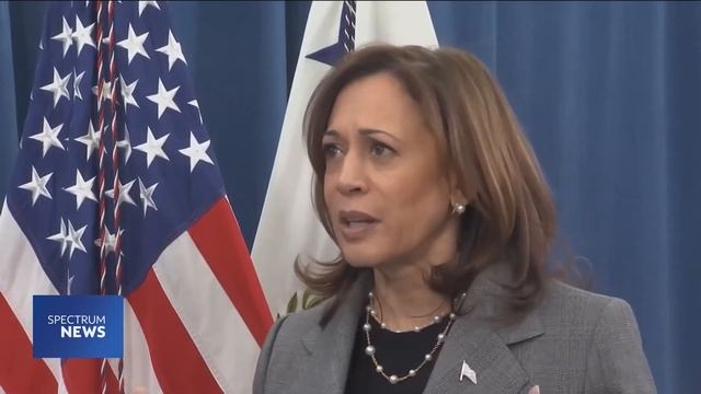 VP Kamala Harris Says Biden-Netanyahu Call Was 'Candid and Frank' | Spectrum News Interview смотреть онлайн