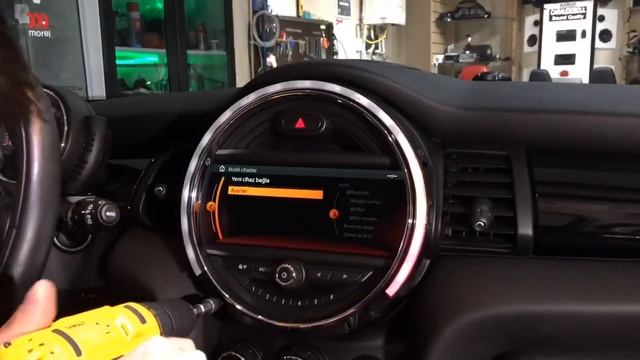 MINI COOPER  F54-F55-F56-F57-F60  ORJINAL ID6 DOKUNMATIK PANEL NBT  & LED STOP INSTALL CARAUDIOSOUL