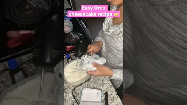 Easy Oreo Cheesecake Recipe #shorts #oreo #cheesecake #recipe #dessert #foodie смотреть онлайн