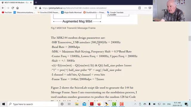 WSJT-X MSK144 Modulator - Scicos Simulation смотреть онлайн