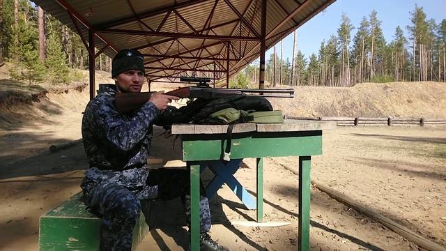 Пристрелка МР 94 Тайга 12*223рем смотреть онлайн
