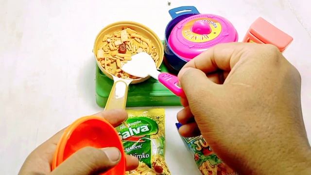 beautiful kitchen cooking set | afft mini toys | #asmr смотреть онлайн