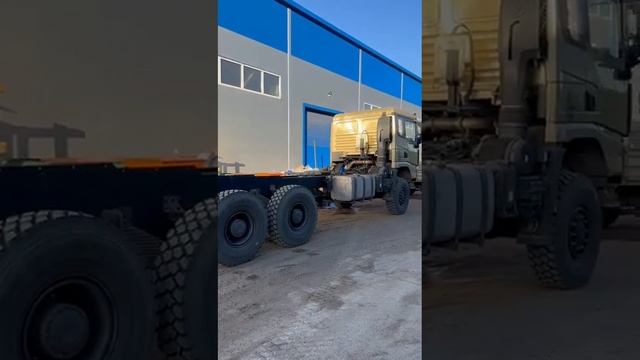 Доработка Shacman под установку КМУ и бортовой платформы смотреть онлайн