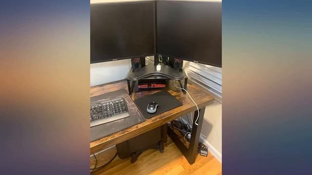 TOPSKY 59" Big Large Computer Office Desk 1.18” Board + 0.7” Frame White Marble review смотреть онлайн