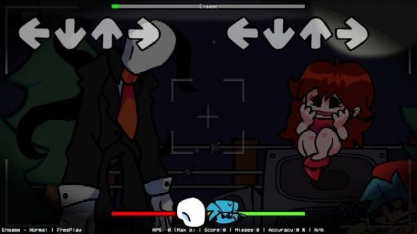 fnf slenderman дальше не смог