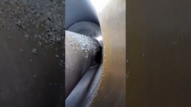 Steel cylinder inner wall processing #satisfying смотреть онлайн