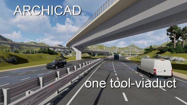 ARCHICAD -ONE TOOL-VIADUCT