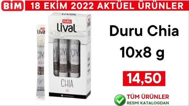 RESMİ KATALOG | BİM 18 EKİM 2022 | GIDA ÜRÜNLERİ | BİM AKTÜEL | Bim İndirim Kampanyaları смотреть онлайн