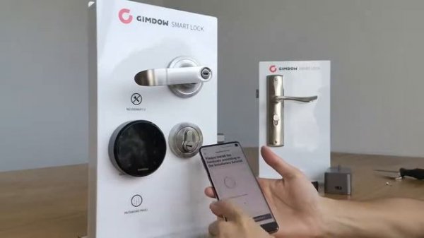 GIMDOW Third Generation Smart Door Password Electric Lock APP control keyless