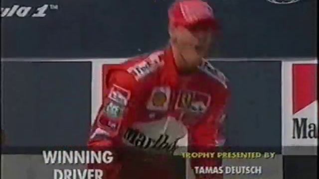 Michael Schumacher 2001 Hungary podium смотреть онлайн