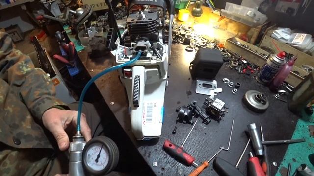 Бензопила ZimAni 365PRO с китайской поршневой // Честная диагностика бензопилы смотреть онлайн