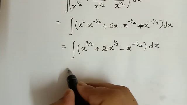 ∫ (x^2+2x-1)/√x dx INTEGRATION PROBLEM 1 смотреть онлайн