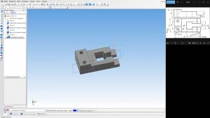 3D моделирование в КОМПАСЕ-3D LT v12|Опора| Построение, разрез модели