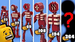 ДООРС 2: 6 ВЕРСИЙ ФИГУР ИЗ ЛЕГО