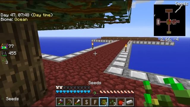 Minecraft Sky Factory 2 Tutorial Reto #25 Hacer Semillas de Minicio смотреть онлайн