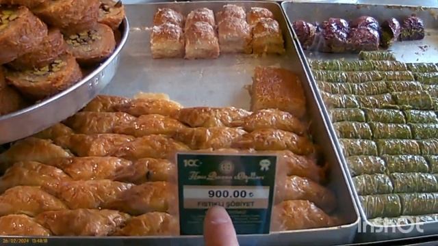 Чай с турецкими сладостями🇹🇷.#турция #стамбул #чай #сладости смотреть онлайн