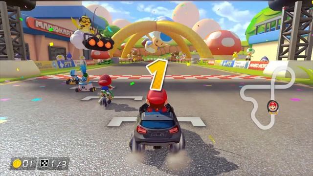 Mariokart 8 Deluxe online play with Neon- Lights The Casual Inkling смотреть онлайн