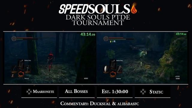 Dark Souls PTDE All Bosses Tournament, Round 3 - Maarionete vs Static смотреть онлайн