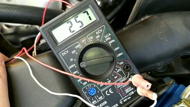 Проверка кислородного датчика мультиметром смотреть онлайн