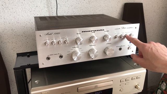 MARANTZ 1060 Console Stereo Amplifier (Demo) смотреть онлайн