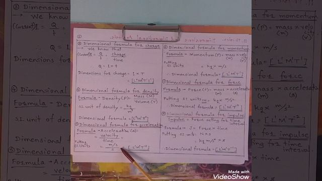 11 Physics, Dimensional formula for Acceleration ! смотреть онлайн