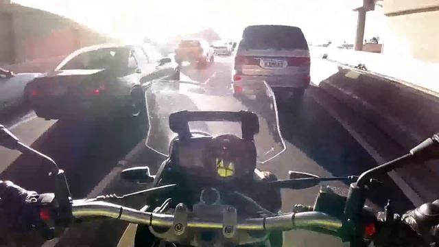 GoPro HERO 4 Session test na BMW G650 GS. смотреть онлайн