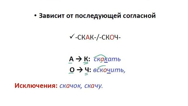Меташкола. Русский язык 6 класс 14 серия. Чередование гласных О/А в корне слова. смотреть онлайн